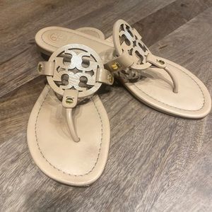 Tory Burch Miller Sandal- Nude